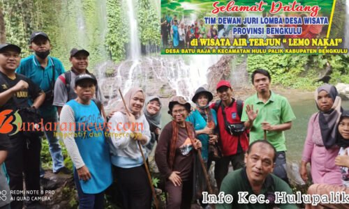 Wisata ‘Air Terjun Lemo Nakai’ Desa Batu Raja Rejang di Kab. Bengkulu Utara, Termasuk Dari 10 Desa Wisata terbaik Di Bengkulu.