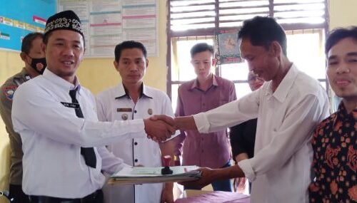 Kades Terpilih ‘Rizal’,  Mengajak Segenap Masyarakat Sebagai Mitra Pemdes Dan Bersama-sama Membangun Desa Taba Kelintang.