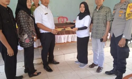Sertijab Kades Ds.Tebing Kandang Kec. Air Napal Berjalan Kondusif Dan Sukses.