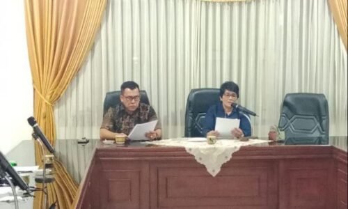 Pimpinan dan Anggota Banmus DPRD BU Gelar Rapat Dengan Agenda Persiapan Pembahasan APBD 2023.