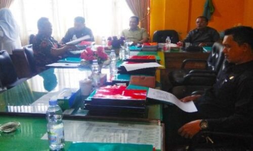 Komisi I DPRD BU Gelar Rapat Kerja Bersama SKPD Bahas R-APBD Tahun 2023