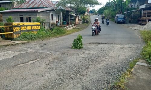 Jembatan Penghubung Padang Jaya – Argamakmur Terancam Putus