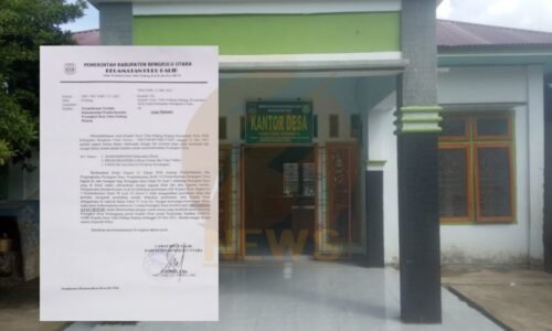 Surat Rekomendasi Pemberhentian Perangkat Desa Taba Padang R Dengan Syarat..