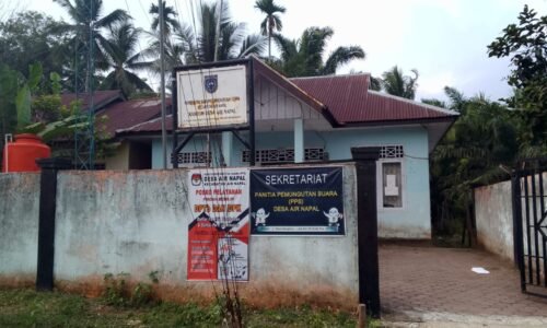Pembangunan Saluran Air Bersih Desa Air Napal Menuai Protes Warga