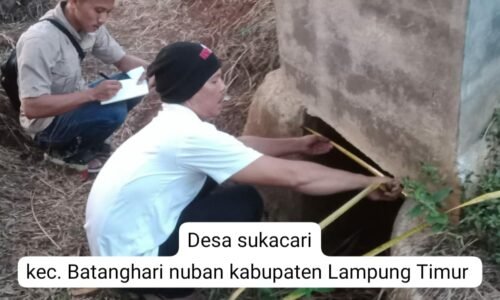 Pembangunan 4 Titik Gorong-gorong di Desa Sukacari Lampung Timur Diduga Memiliki Kejanggalan Serta Terdapat Kecurangan