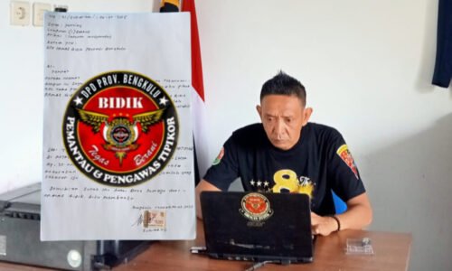 Ormas Bidik Bengkulu : ‘Dugaan adanya Oknum Yang bermain dalam pembiayaan balik nama sertifikat tanah di kabupaten Bengkulu Tengah’