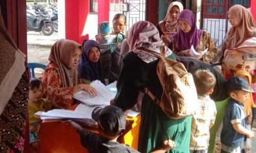 Peduli Kesehatan Masyarakat Pemerintah Desa Arga Indah 2 Fasilitasi Kegiatan Posyandu Secara Rutin