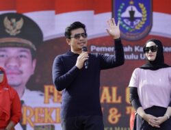 Bupati Bengkulu Utara dan Ketua YJI Pimpin Senam Jantung Sehat