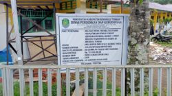 Diduga, Pekerjaan Ruang Gedung Perpustakaan dan Perabotannya di SDN 30 Lalai Dalam Penerapan Standar K3