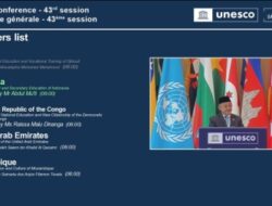 Bahasa Indonesia Resmi Digunakan sebagai Bahasa Kerja di Sidang Umum UNESCO