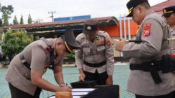 Kapolres Bengkulu Utara Pimpin Sertijab Pejabat Utama dan Kapolsek Jajaran