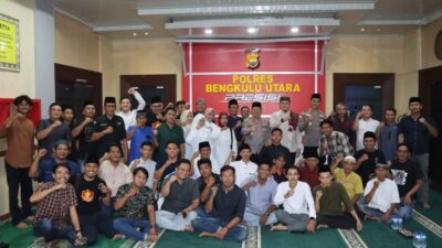 Bentuk Kebersamaan & Sinergitas, Polres BU Gelar Buka Puasa Bersama Insan Pers