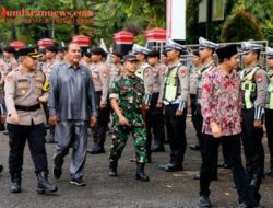 Ketua DPRD Kabupaten Bengkulu Utara Turut Hadiri Kegiatan apel gelar pasukan Ketupat Nala 2026