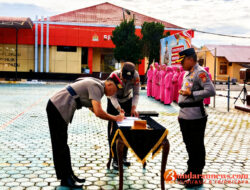 Polres Bengkulu Utara Gelar Sertijab Sejumlah Pejabat, Kapolres Tekankan Adaptasi dan Loyalitas