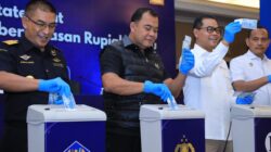 Bareskrim Polri dan BI Musnahkan Ratusan Ribu Lembar Uang Palsu