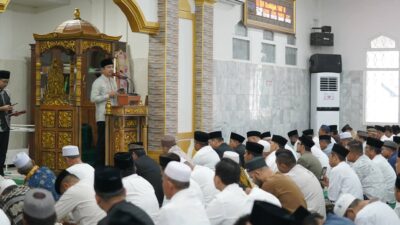 Bupati Bengkulu Utara Sholat Ied Adha 1447 H di Masjid Agung Baitul Makmur, Apresiasi Antusiasme Kurban Masyarakat