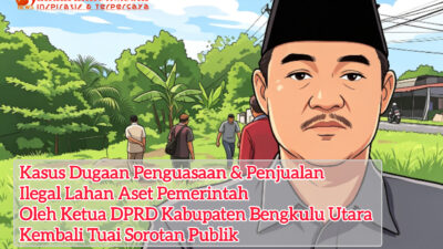 Kasus Dugaan Penguasaan Lahan Aset Pemerintah Oleh Ketua DPRD Bengkulu Utara Kembali Tuai Sorotan Publik