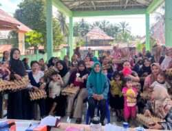 Posyandu Desa Temiang Gelar Kegiatan Pemberian Makanan Tambahan Untuk Penanganan Stunting