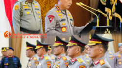 Kapolri Pimpin Pelantikan dan Sertijab Sejumlah PJU Mabes Polri dan Kapolda