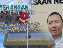 Soroti Dugaan Penyimpangan DD, Kejari Kepahiang Akan Datangi Desa Satu per Satu