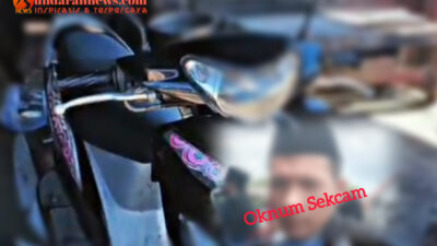 Pinjam Tak Dikembalikan, Oknum Sekcam Pagar Jati Diduga Gadaikan Motor Warga