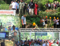 Ground Breaking Jembatan Merah Putih Tahap V dan VI Resmi Dimulai, Perkuat Akses Pedalaman Bengkulu Utara