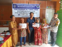 Pemdes Penyangkak Salurkan BLT-DD TA 2026 Tahap I Untuk Bulan Januari Hingga Mei