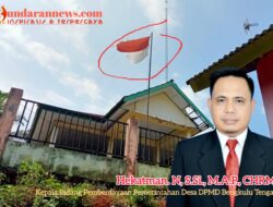 Kepala Bidang DPMD Bengkulu Tengah Ingatkan Pengelolaan Bendera Merah Putih di Tingkat Desa