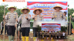 Kapolres Bengkulu Utara AKBP Bakti Kautsar Ali. S.Sos. S.I.K. M.H.  Pimpin Tanam Jagung Kuartal II Tahun 2026