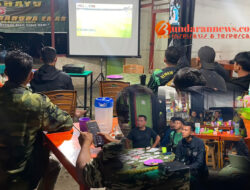 Kodim 0423 BU Gelar Nobar Kebangsaan Piala Dunia 2026 Bersama Masyarakat