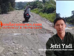 Kondisi Jalan Sangat Memprihatinkan di Desa Muko‑Muko Selagan Raya, Tokoh Pemuda Minta DPRD Segera Tindak Lanjuti