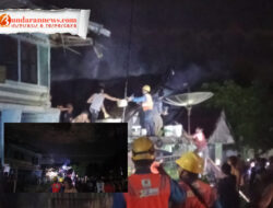 Musibah Kebakaran, Satu Unit Rumah di Desa Embong Ijuk, Kepahiang Hangus Terbakar