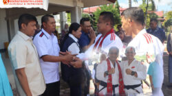 Tradisi Judo Warnai Penyambutan Wakapolda Bengkulu, Simbol Persaudaraan Yang Terjalin Sejak Sebelum Berdinas di Polri