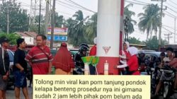 Warga Kesal, Antrean BBM Terhenti Lebih 2 Jam di SPBU Pondok Kelapa Bengkulu Tengah