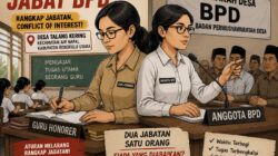 Guru Honorer Diduga Rangkap Jabatan Anggota BPD Talang Kering, Ormas BIDIK Lakukan Investigasi