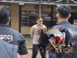 Cipta Kondisi Jelang Malam Puncak HUT Kabupaten Bengkulu Utara Ke-67, Pihak Polres Amankan 558 Botol Miras