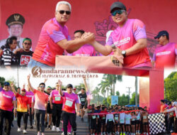 Sukseskan HUT ke-67 Bengkulu Utara, Polres Bengkulu Utara Amankan & Ikuti Event “BerAsa Runniversary