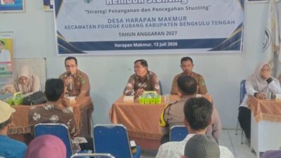 Pemerintahan Desa Harapan Makmur Gelar Rembuk Percepatan Pencegahan & Penanganan Stunting