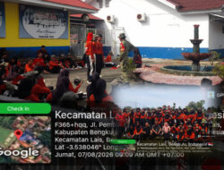 Babinsa Koramil 423-03/Lais Latih Paskibra, Siapkan Generasi Muda untuk Upacara HUT Kemerdekaan RI