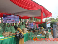 HUT TNI ke-81, Kodim 0423 Bengkulu Utara Gelar Bazar Murah Serentak