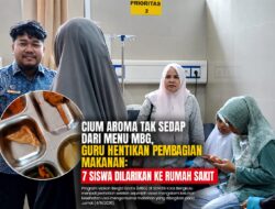Cium Aroma Tak Sedap dari Menu MBG, Guru Hentikan Pembagian Makanan : 7 Siswa Dilarikan ke Rumah Sakit