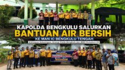 Kapolda Bengkulu Salurkan Bantuan Air Bersih ke MAN IC Bengkulu Tengah