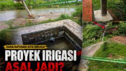 DPD Ormas BIDIK Bengkulu Minta APH Periksa Proyek Jaringan Irigasi di Sukarami, Baru Tiga Bulan Tiang Diduga Nyaris Roboh