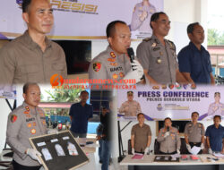 Polres Bengkulu Utara Ungkap 7 Kasus Narkoba, 7 Tersangka dan 10,59 Gram Sabu Diamankan