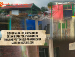 Diduga Mark-up, Masyarakat Desak Inspektorat hingga KPK Turun ke Proyek RSUD Arga Makmur Sebelum 100% Selesai