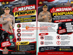 Waspada Penipuan! Kapolres Bengkulu Utara Imbau Masyarakat Tidak Mudah Percaya Oknum Catut Nama Pejabat