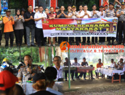 Dekatkan Diri dengan Masyarakat, Kapolres Bengkulu Utara Gelar Kegiatan “Kumpul Bersama Masyarakat” di Wisata Palak Siring Kemumu