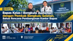 Bapas Kelas I Bengkulu Audiensi dengan Pemkab Bengkulu Selatan, Bahas Rencana Pembangunan Kantor Bapas
