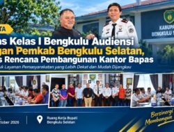 Bapas Kelas I Bengkulu Audiensi dengan Pemkab Bengkulu Selatan, Bahas Rencana Pembangunan Kantor Bapas