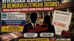 Revitalisasi Sekolah di Bengkulu Tengah Disorot, DPD ORMAS BIDIK Pertanyakan Dugaan Keterlibatan Suami Kepala Sekolah